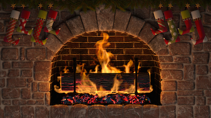 fireplace small