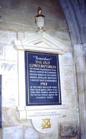 BEF, Old Contemptibles memorial